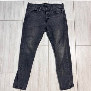 Old Navy Charcoal Relaxed Slim Taper Jeans